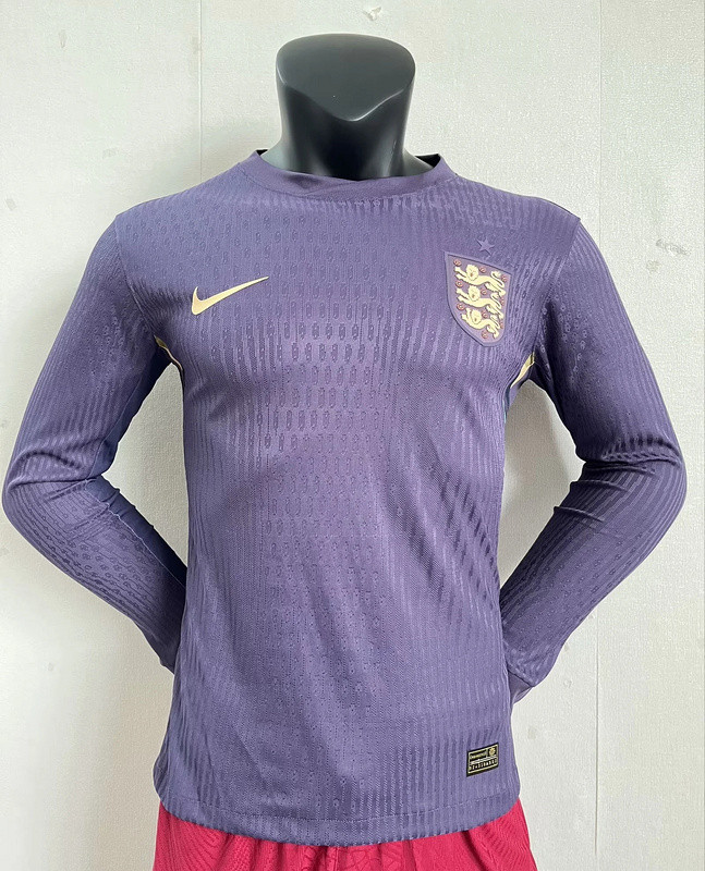 England Away LongSleeve Player Shirt
