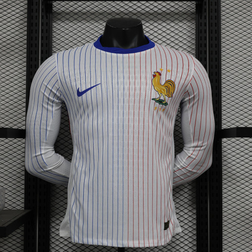 France Away LongSleeve Player Shirt