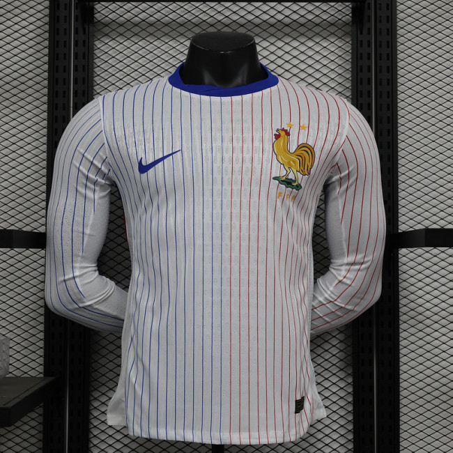 France Away LongSleeve Player Shirt