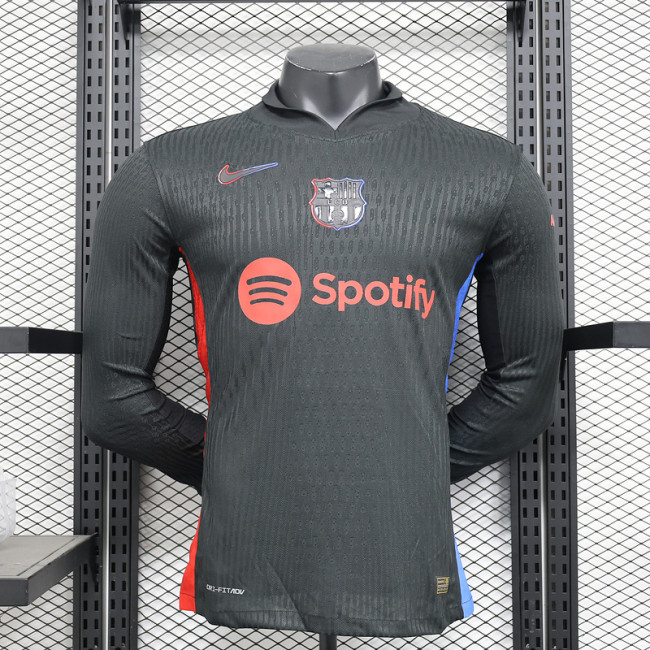Barcelona Away LongSleeve Player Shirt