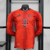 Bayern München Home LongSleeve Player Shirt