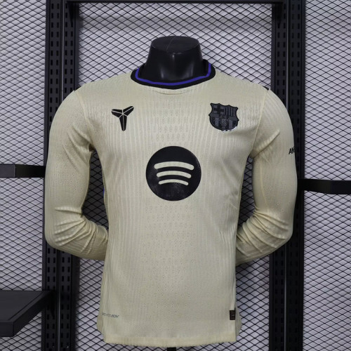 Barcelona Away LongSleeve Player Shirt