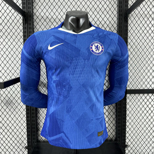 Chelsea Home LongSleeve Player Shirt