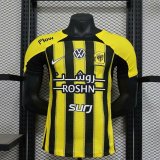 Al Ittihad Saudi Home Player Shirt