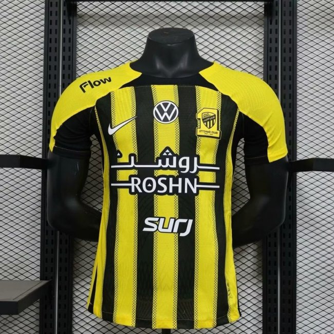 Al Ittihad Saudi Home Player Shirt