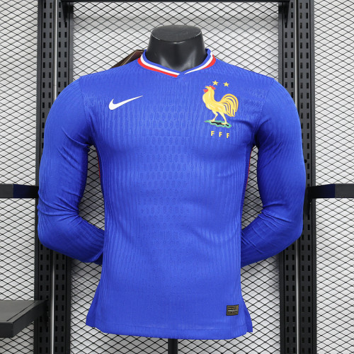 France Home LongSleeve Player Shirt