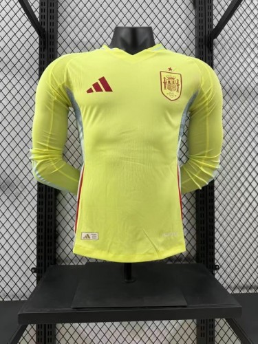 Spain Away LongSleeve Player Shirt