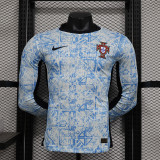Portugal Away LongSleeve Player Shirt