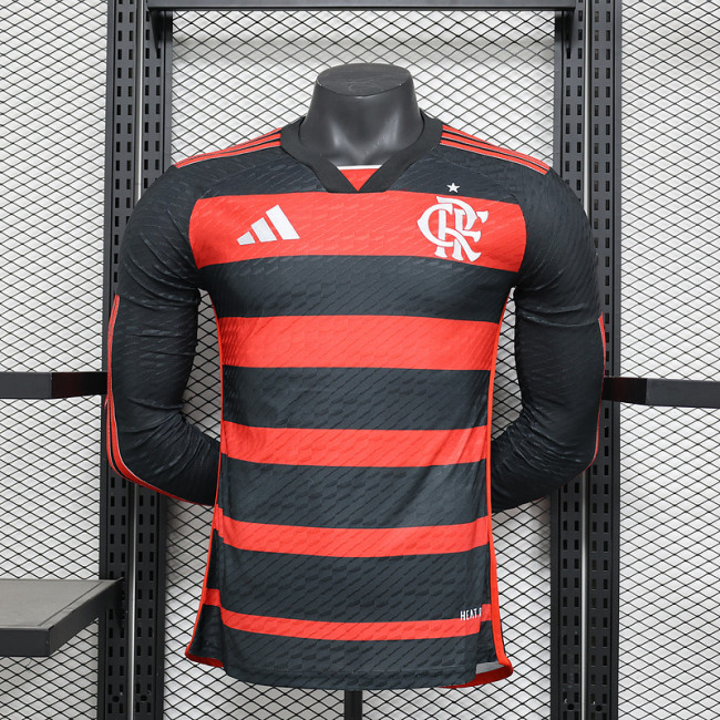 Flamengo Home LongSleeve Player Shirt