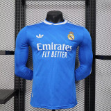 Real Madrid 3rd LongSleeve Player Shirt