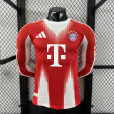 Bayern München Home LongSleeve Player Shirt