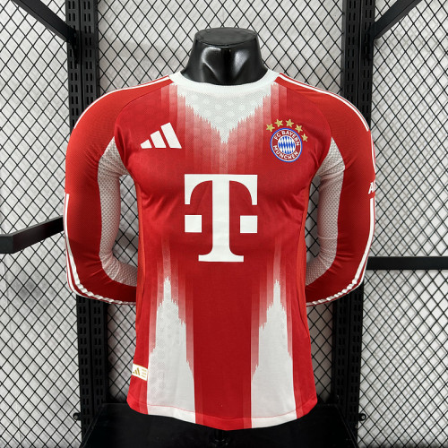 Bayern München Home LongSleeve Player Shirt