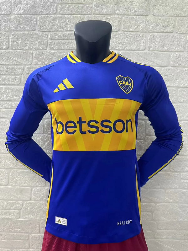 Boca Home LongSleeve Player Shirt