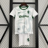 25∕26 Kids Sporting Lisbon Third Away Size︰ 16-28(05BC)