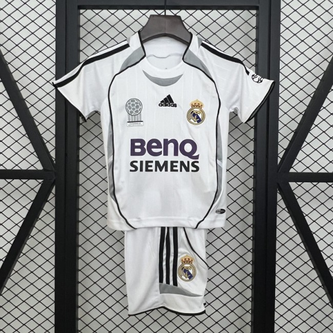 kids Real Madrid 06∕07 Home Size︰ 16-28(5BD2)