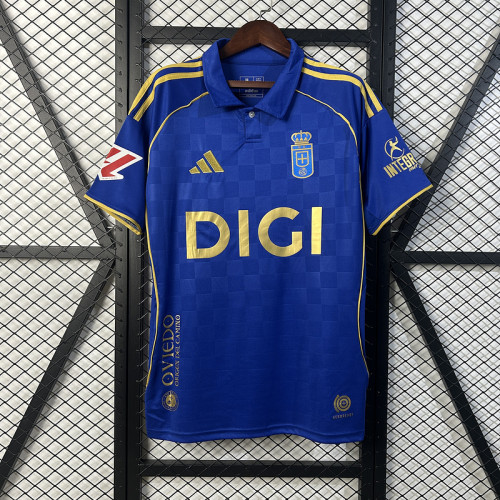 25∕26 Real Oviedo Home S-4XL(FCC6)