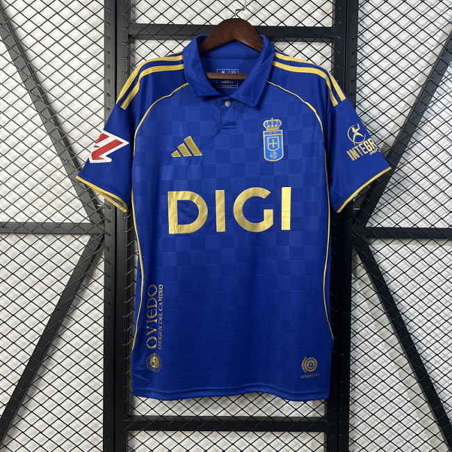 25∕26 Real Oviedo Home S-4XL(FCC6)