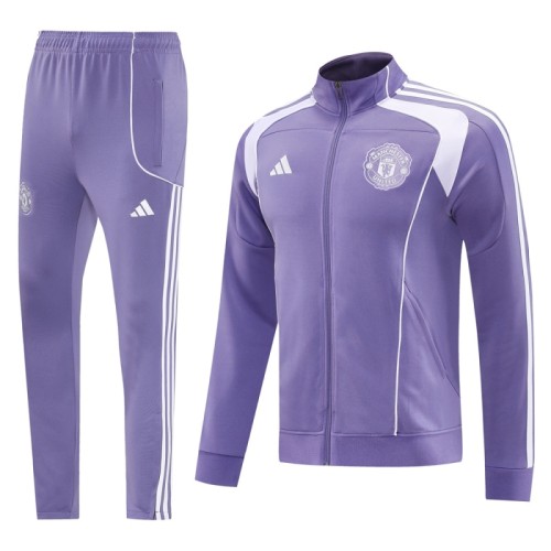 25 Manchester United 07 Purple Jacket Suit