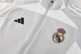 25 Real Madrid 07 Light Grey Jacket Suit