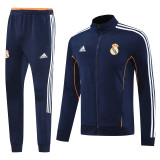 25 Real Madrid 02 Navy Blue Jacket Suit