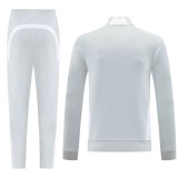 25 Real Madrid 07 Light Grey Jacket Suit