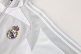 25 Real Madrid 07 Light Grey Jacket Suit