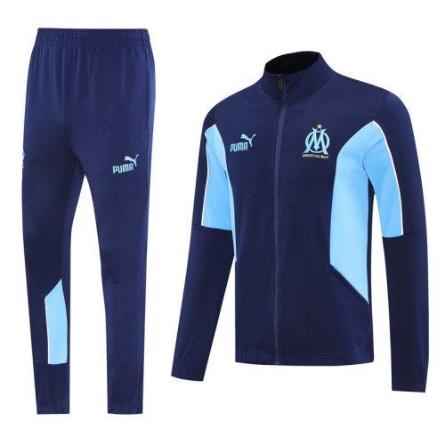 25 Olympique De Marseille 01 Navy Blue Jacket Suit