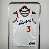 25 Season Clippers White #3 Paul