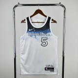 25 Season Timberwolves City Edition #5 Edwards