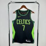 25 Season Celtics City Edition #7 Brown