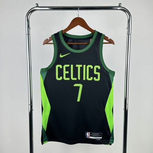 25 Season Celtics City Edition #7 Brown