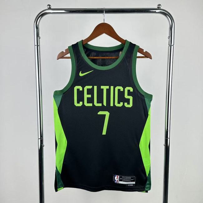 25 Season Celtics City Edition #7 Brown