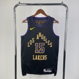 26 Season Lakers City Edition #15 Rivers