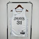 25 Season Mavericks City Edition #31 Thompson