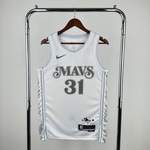25 Season Mavericks City Edition #31 Thompson