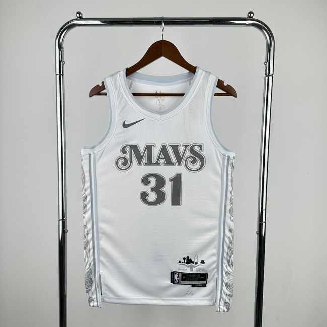 25 Season Mavericks City Edition #31 Thompson