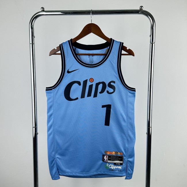 25 Season Clippers City Edition #1 Harden