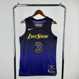 25 Season Lakers City Edition #3 Davis