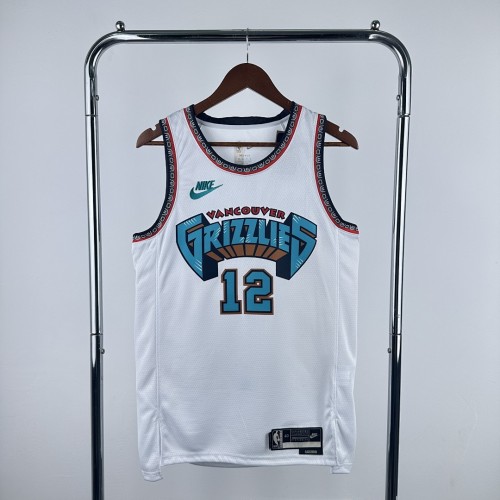25 Season Grizzlies Retro #12 Morant
