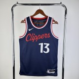 25 Season Clippers Away #13 George