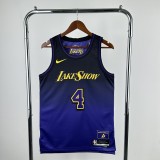 25 Season Lakers City Edition #4 Knecht