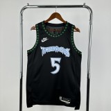 26 Season Timberwolves Retro #5 Edwards