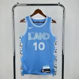 25 Season Cavaliers City Edition #10 Garland