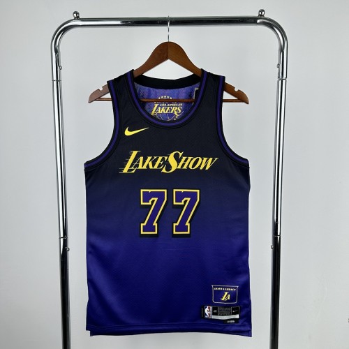 25 Season Lakers City Edition #77 Doncic