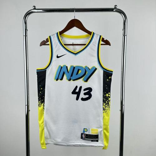 25 Season Pacers City Edition #43 Silkham
