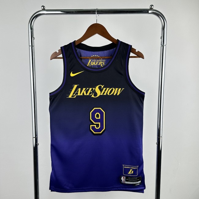25 Season Lakers City Edition #9 Bronny