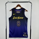 25 Season Lakers City Edition #8 Kobe