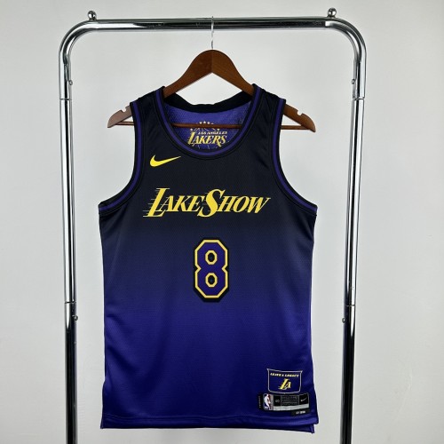 25 Season Lakers City Edition #8 Kobe