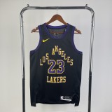 26 Season Lakers City Edition #23 James