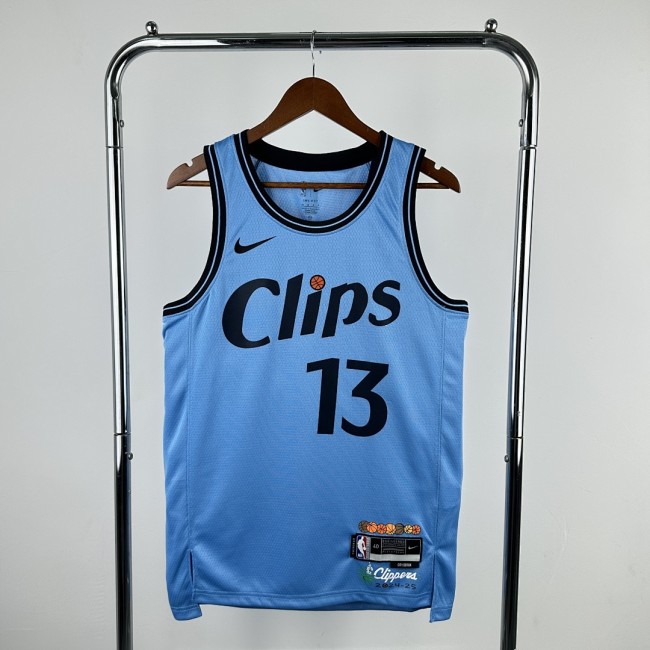 25 Season Clippers City Edition #13 George